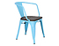krzesło niebieski/sosna szczotkowana Paris Arma Wood, 152251