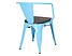 krzesło niebieski/sosna szczotkowana Paris Arma Wood, 152254