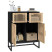 Komoda Czarny 60 x 30 x 75 cm Materiał drewnopochodny vidaXL, 1530562