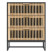 Komoda Czarny 60 x 30 x 75 cm Materiał drewnopochodny vidaXL, 1530585