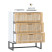 Komoda Biały 60 x 30 x 75 cm Materiał drewnopochodny vidaXL, 1530591