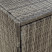 Szafka do przechowywania Szary 198 x 55.5 x 80 cm Polirattan vidaXL, 1531025
