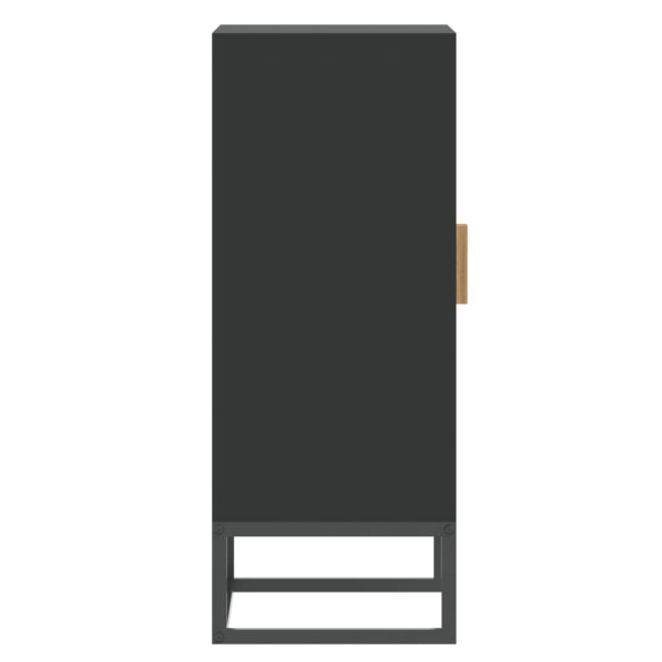 Szafka Czarny 60 x 30 x 75 cm Materiał drewnopochodny vidaXL, 1531055