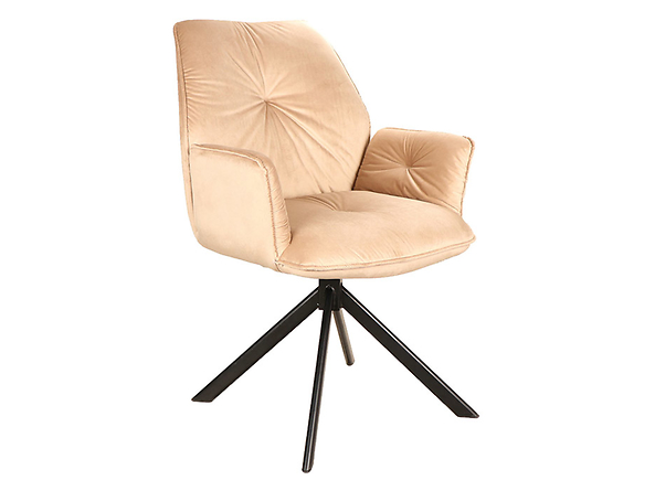 krzesło velvet beżowy Boogie II, 154470