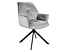krzesło velvet szary Boogie II, 154490