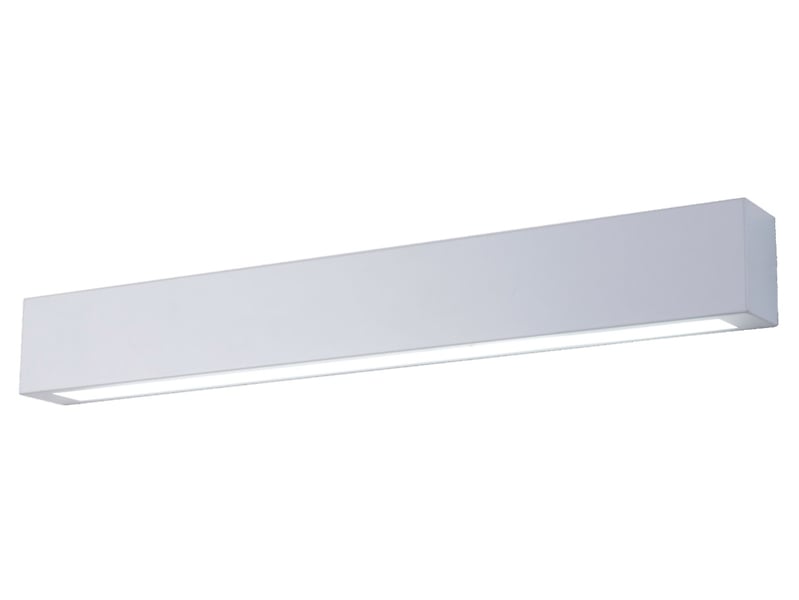 kinkiet łazienkowy Ibros LED 120 cm metalowy biały, 157338