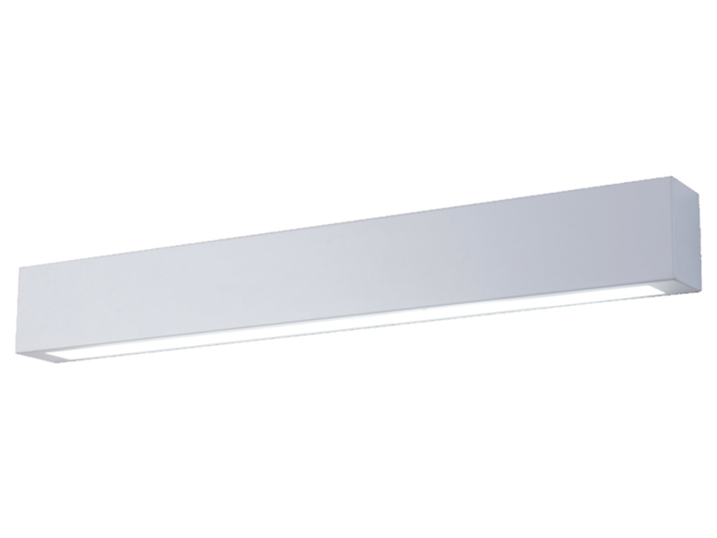 kinkiet łazienkowy Ibros LED metalowy biały, 157346