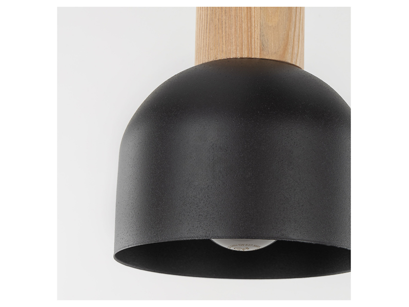 Lampa wisząca Cairo 3-punktowa metalowa czarna, 1594976