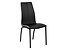 Produkt: zestaw 4 krzeseł Asama ekoskóra czarne