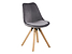 Inny kolor wybarwienia: zestaw 2 krzeseł szary velvet Dima