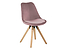Inny kolor wybarwienia: zestaw 2 krzeseł różowy velvet Dima