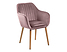 krzesło velvet różowy Emilia, 161156