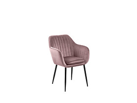 krzesło velvet różowy Emilia