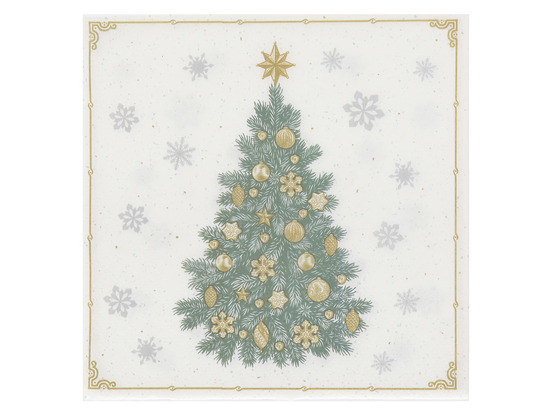 Serwetki 20szt. Frosty Tree, 164435