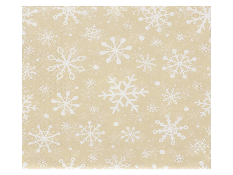 Serwetki 20szt. Christmas Snowflakes, 164454