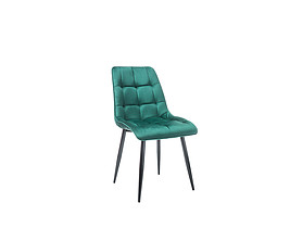 krzesło zielony velvet Chic