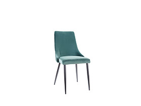 krzesło zielony velvet Piano