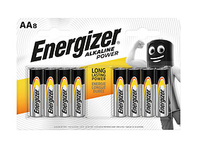 Baterie alkaliczne Energizer AA 8szt.