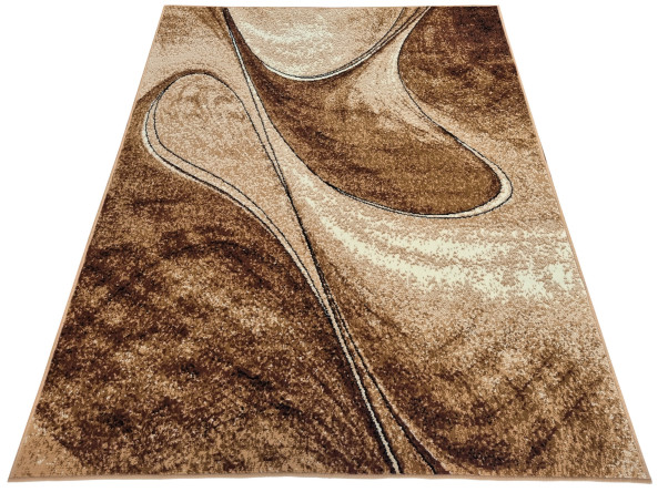 Dywan nowoczesny beżowy do salonu pokoju 013 - 120x170 cm - modny ...
