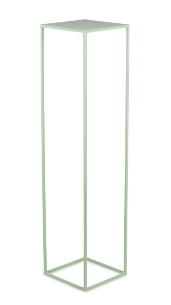 Wysoki seledynowy kwietnik stojący 100 cm, 1823085