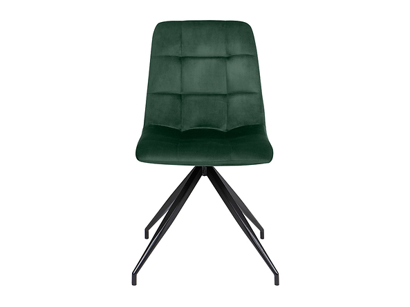 zestaw 2 krzeseł zielony Macho, Kolor wybarwienia ciemny zielony/czarny, 184320