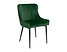 zestaw 2 krzeseł zielony Fabio, Kolor wybarwienia ciemny zielony/czarny, 184328