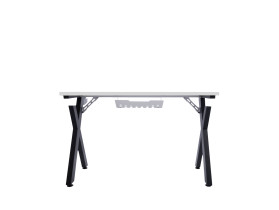 biurko gamingowe Xeno 120x60 biało-czarne