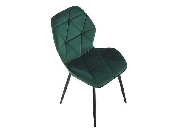 krzesło velvet ciemny zielony K-453, 189689