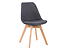 Inny kolor wybarwienia: krzesło ciemny popielaty K-303