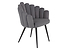 Inny kolor wybarwienia: krzesło velvet popielaty K-410