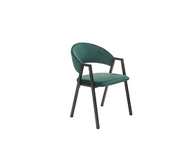 krzesło ciemny zielony K-473