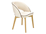 Inny kolor wybarwienia: krzesło kremowy Marino