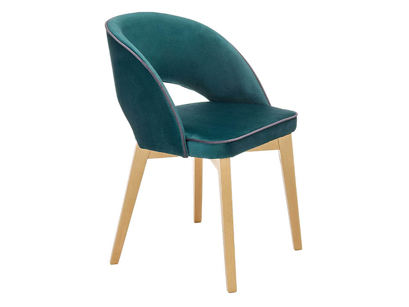 krzesło ciemny zielony Marino, 190022