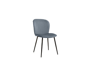krzesło szary (sztruks) Penk