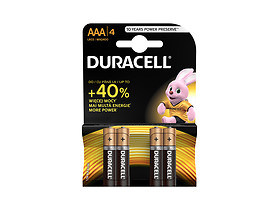 baterie Duracell Basic AAA/LR03