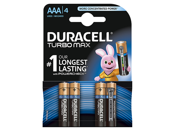 baterie Duracell Turbo AAA/LR03, 202182