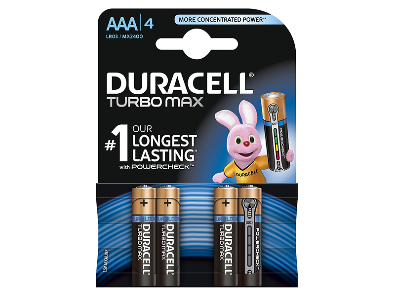 baterie Duracell Turbo AAA/LR03, 202182