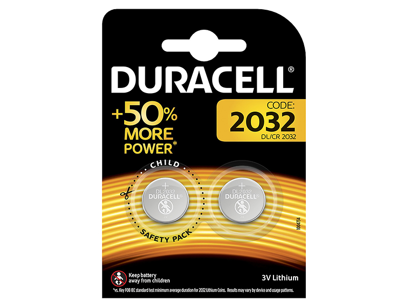baterie Duracell Litowe DL 2032, 202186