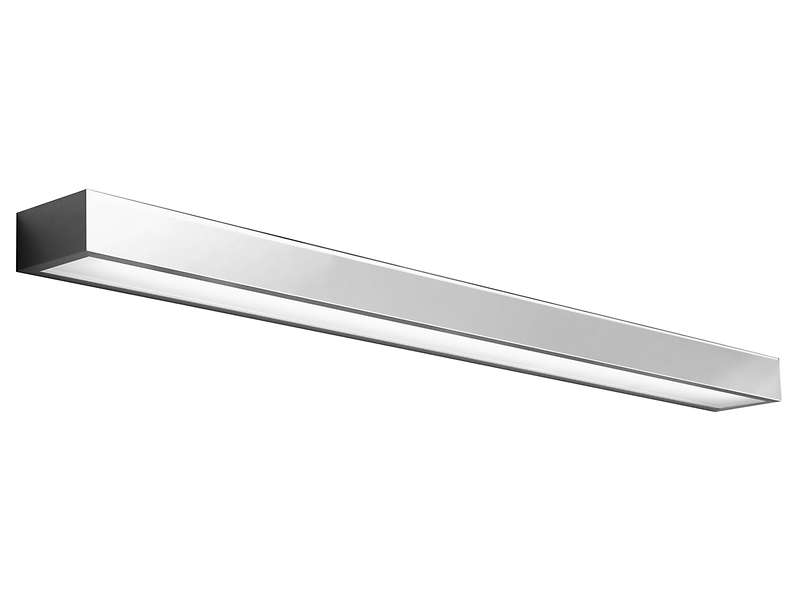 kinkiet łazienkowy Kagera LED aluminiowo-szklany srebrny, 202950