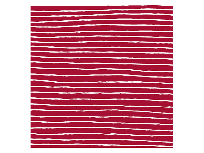 serwetki 20szt. Red Stripe, 203960