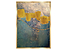 Inny kolor wybarwienia: obraz Gold Cyan 3 50x70 cm