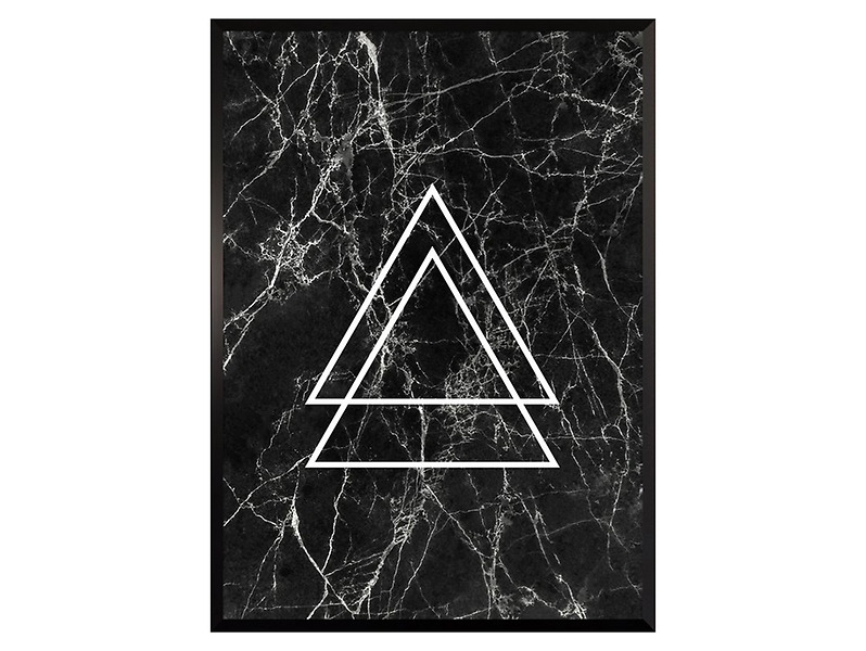 obraz Triangles 50x70 cm, 205187