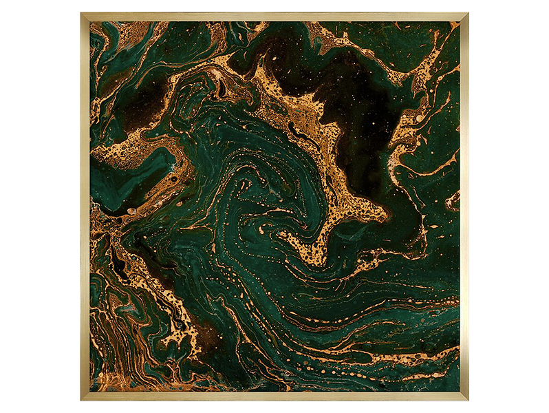 obraz Green Marble 2 70x70 cm, 205197