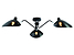 Produkt: lampa sufitowa  Arachnid 3-punktowa metalowa czarna