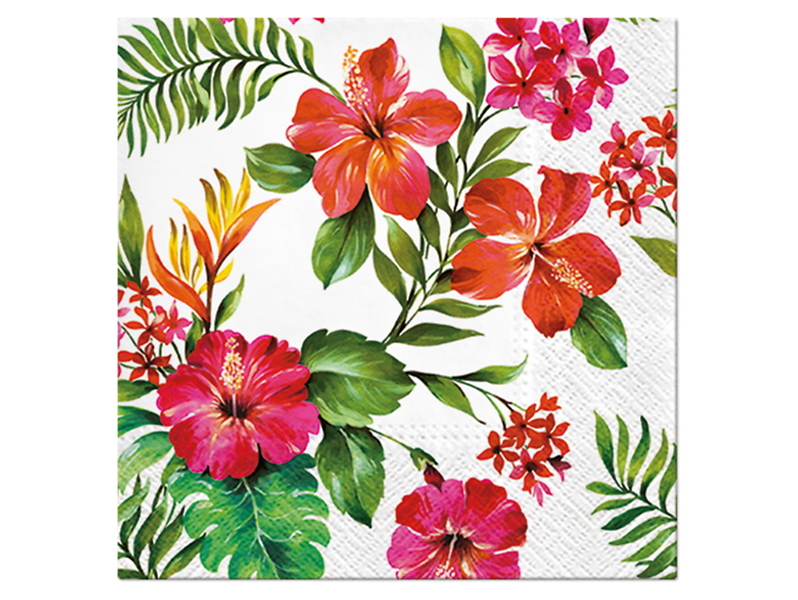 serwetki 20szt. Hawaiian Flowers, 206378