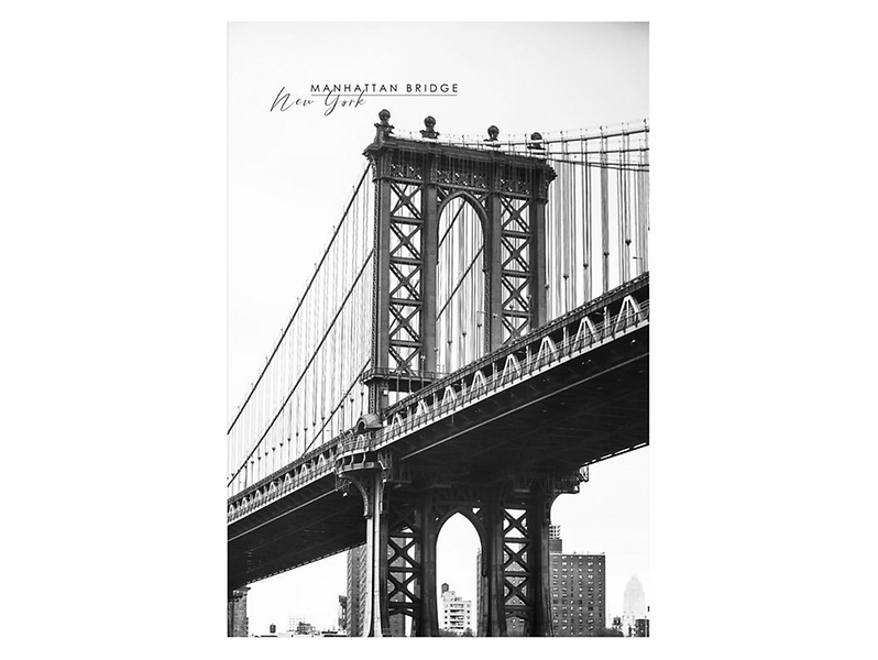 plakat Most na Manhattanie 50x70 cm, 207083
