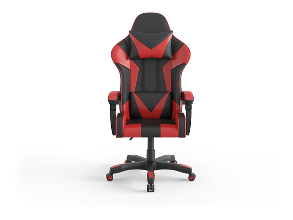 fotel gamingowy czerwono-czarny Modena, Kolor wybarwienia czerwony/czarny, 208353