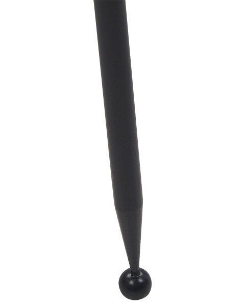 Doniczka na stojaku 88 cm metalowa czarna, 2138370