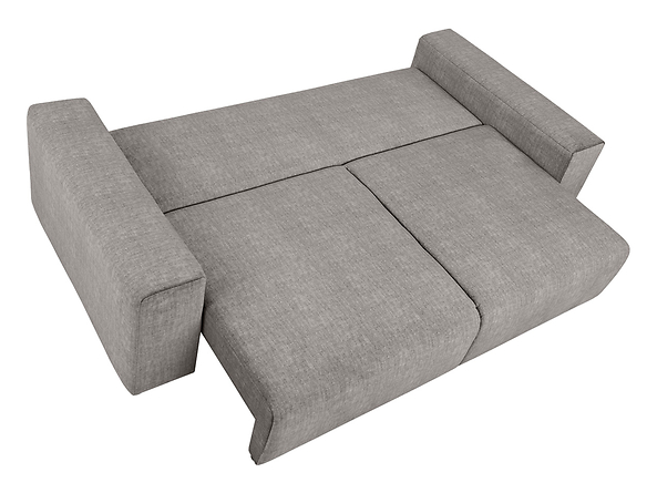 sofa  Vouge, Tkanina Vogue 14 Grey, 214178