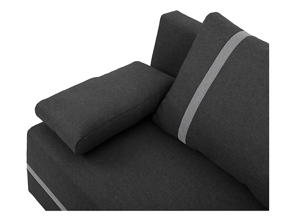 sofa Mata, Tkanina Sawana 14 Black/ Sawana 21 Grey, 215096